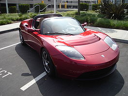 Tesla Roadster electric motor technology