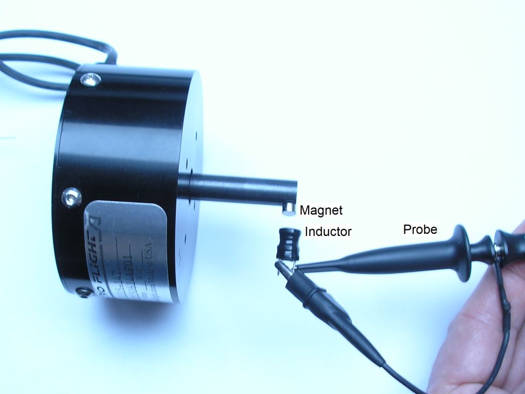 Measuring motor speed with magnet