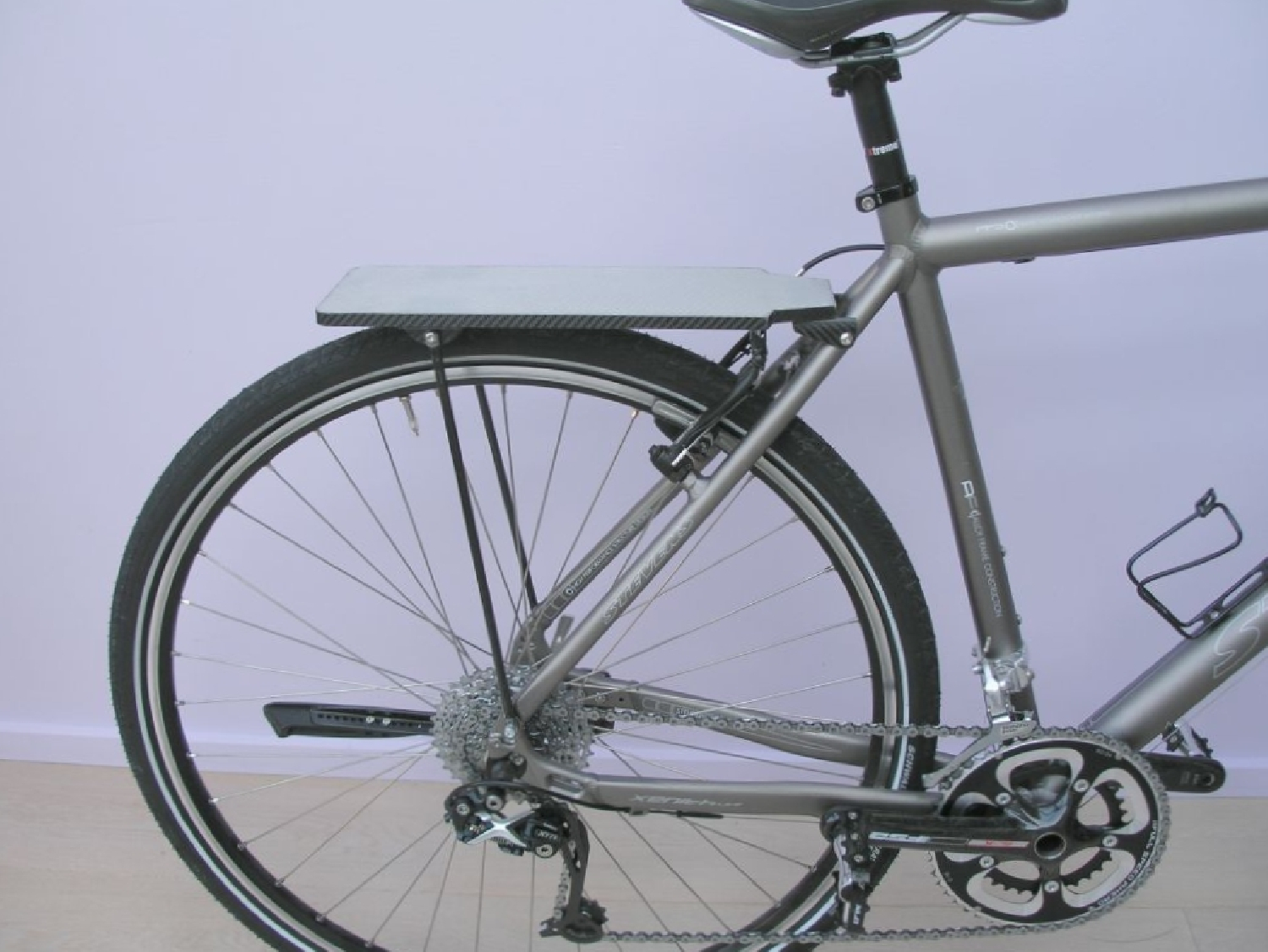 Super lightweight bicycle luggage rack 140g