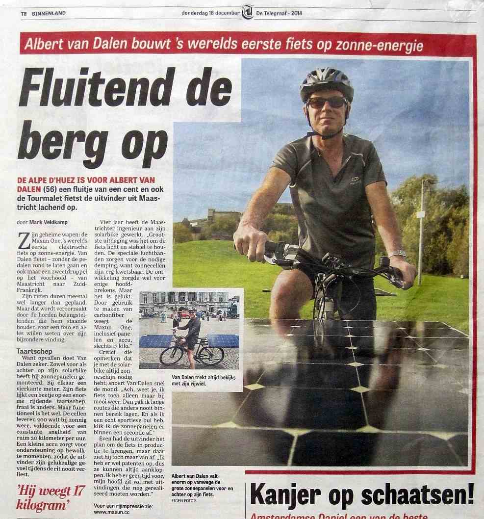Telegraaf 18-12-2014