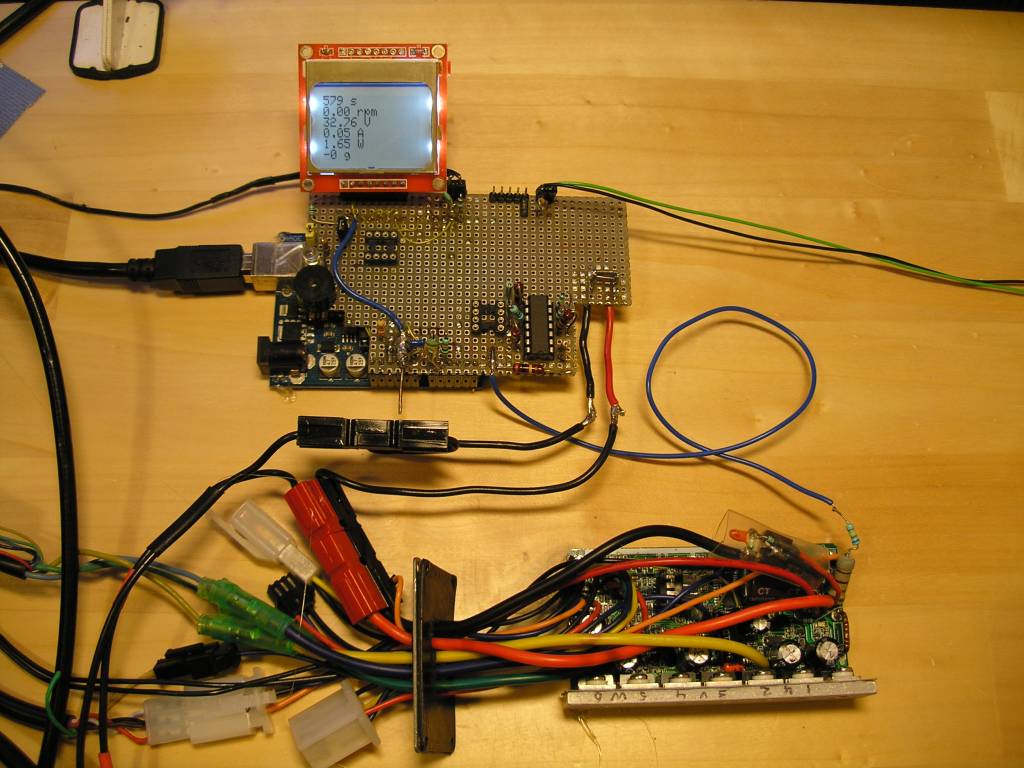 Arduino and motor controller